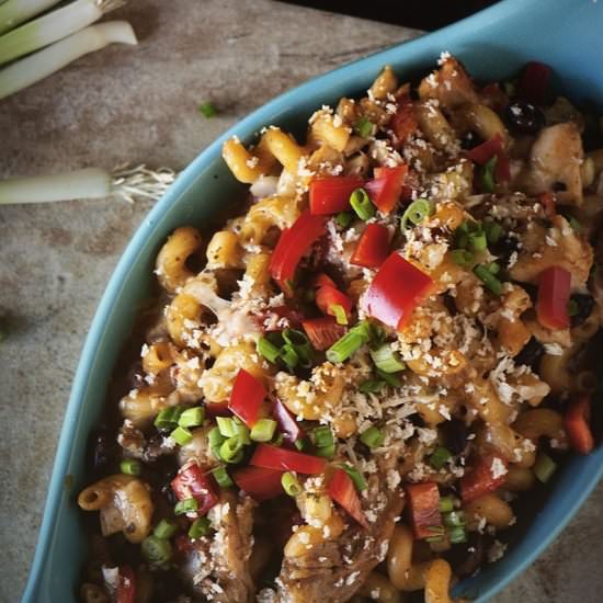 Fiesta Alfredo Bake - Recipe photo by kita roberts