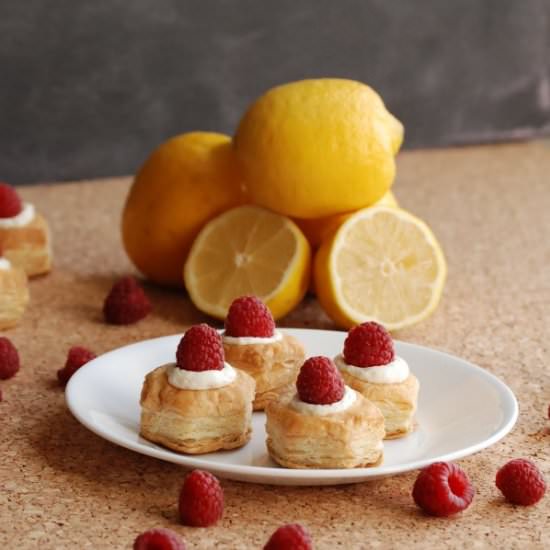 Raspberry Lemon Cheesecake Bites - Recipe photo by Endlessly Inspired