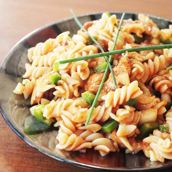 Spicy Chicken and Pasta Salad - Recipe photo by Aninas Recipes