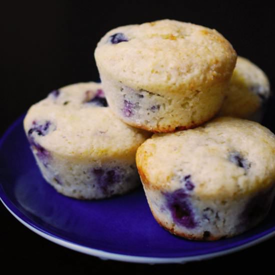 Blueberry Lemon Muffins - Recipe photo by evabakes