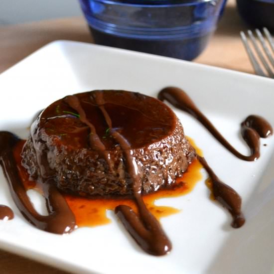 Chocolate Hazlenut Flan - Recipe photo by laurenofalltrades