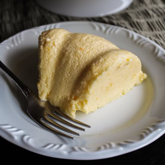 Julia Child's Orange Bavarian Cream - Recipe photo by catzinthekitchen