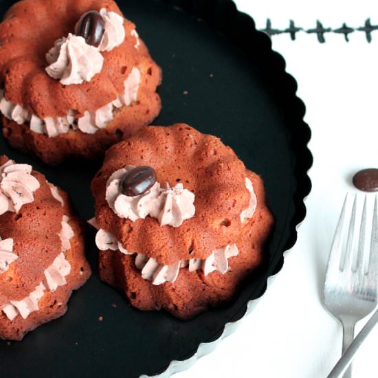 Espresso Bundt Cakes - Recipe photo by itsprettynice