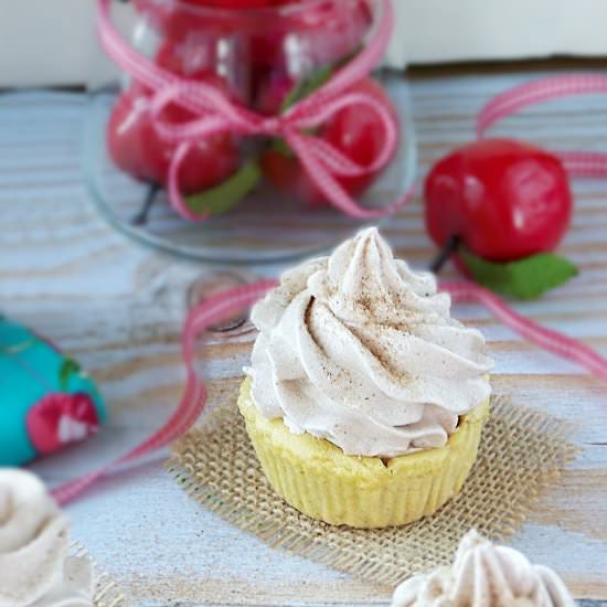 Apple Pie Mousse Cookie Cups - Recipe photo by sewlicious