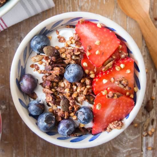 Buckwheat and Ginger Granola - Recipe photo by deliciouslyella