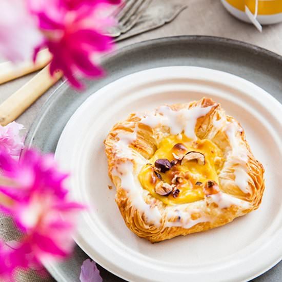 Danish Pastry - Recipe photo by a fox in the kitchen