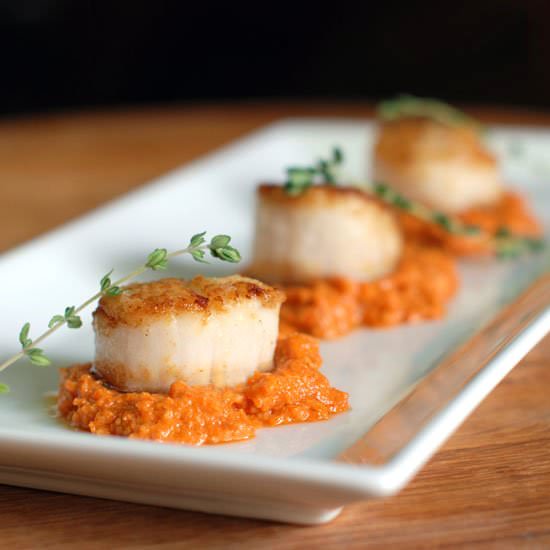 Romesco Sauce - Recipe photo by Circle B Kitchen
