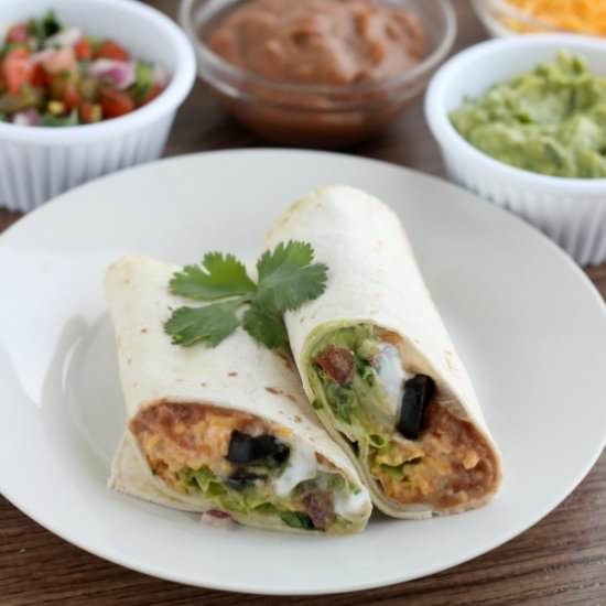 Seven Layer Burritos - Recipe photo by dessertnowdinnerlater