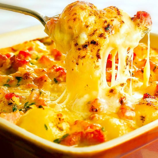 French Style Potatoes - Recipe photo by Easy Peasy Creative Ideas