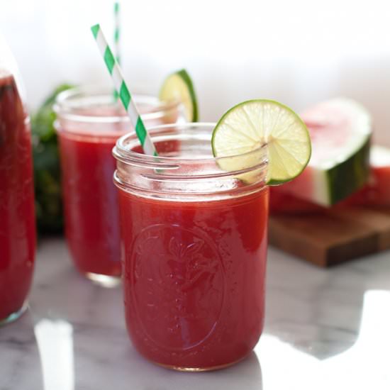 Watermelon Mint Agua Fresca - Recipe photo by snixykitchen