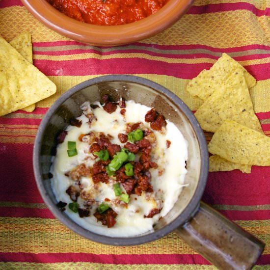 Chorizo Cheese Dip - Recipe photo by Diane Balch