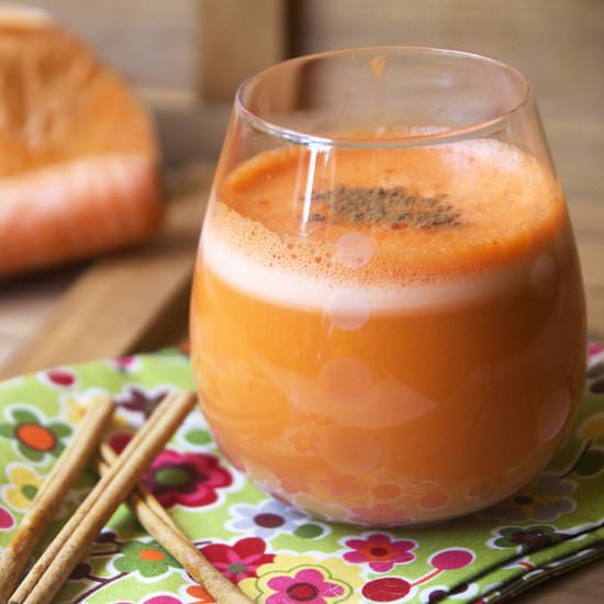 Sweet Potato Pie Juice - Recipe photo by the pescetarian and the pig