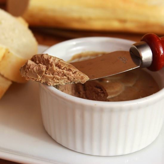 Pâté De Foies De Vollaile - Recipe photo by SarahEatsAustin