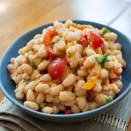 Argentine White Bean Salad - Recipe photo by LivingLou