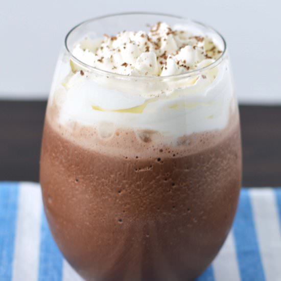 Frozen Hot Chocolate - Recipe photo by Fridaycakenight