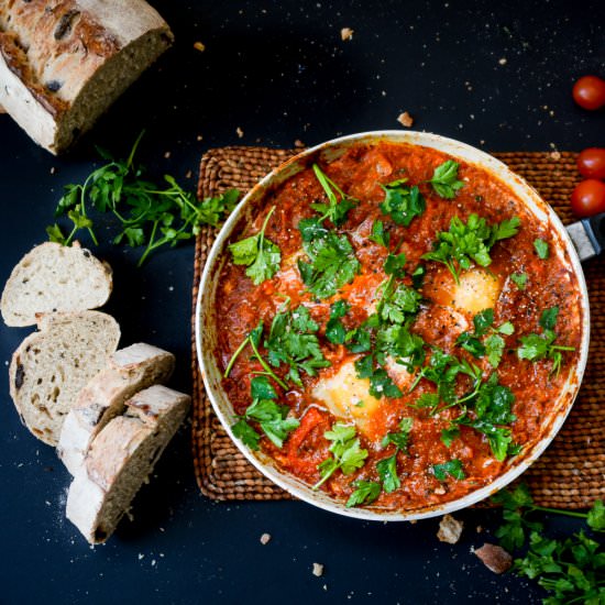 Shakshuka - Recipe photo by AFeastForTheEyes
