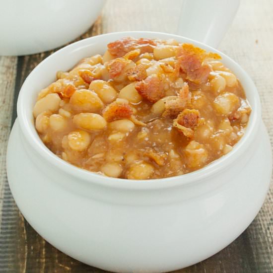 Homemade BBQ Baked Beans - Recipe photo by galonamission