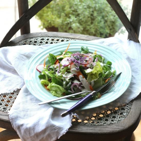 Delicate spring salad - Recipe photo by a lemon tree cafe