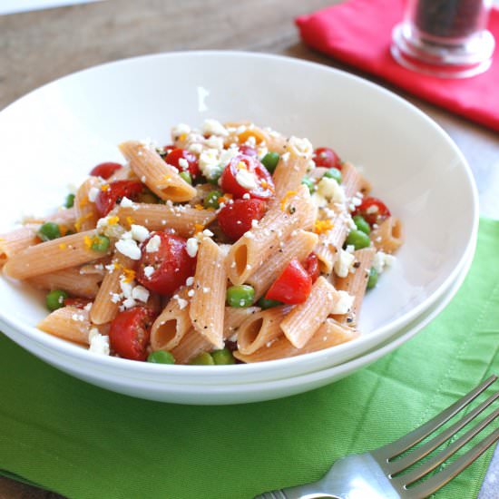 Summer Pasta Salad w/ Lite Dressing - Recipe photo by ChefDeHome