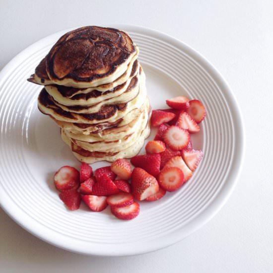 Honey and Yogurt Pancakes - Recipe photo by anniesrecipeblog