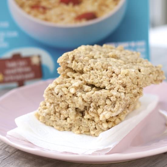 Protein Rice Crispy Treats - Recipe photo by proshapefitness