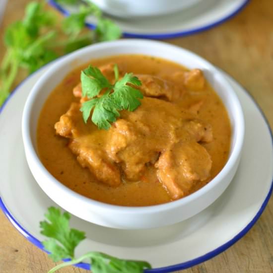 Butter Chicken - Recipe photo by throughthekitchendoor