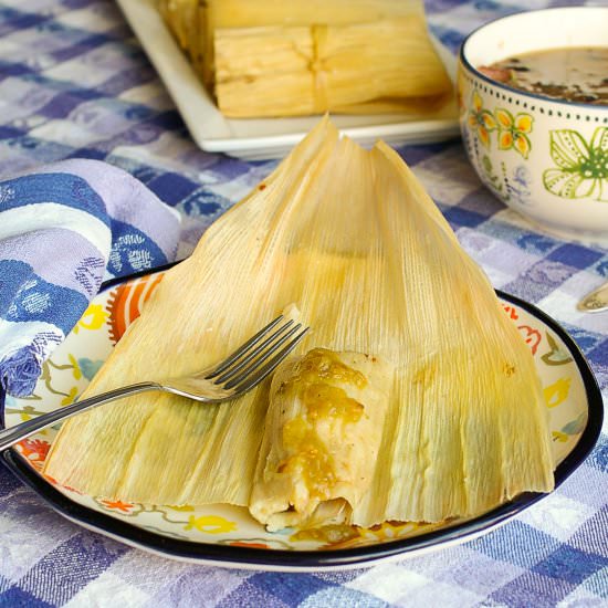 Turkey Tamales - Recipe photo by theyumyumfactor