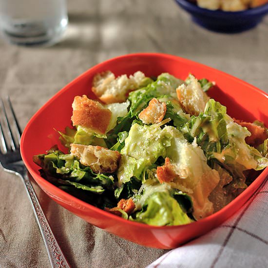 Homemade Caesar Dressing - Recipe photo by sew lets cook