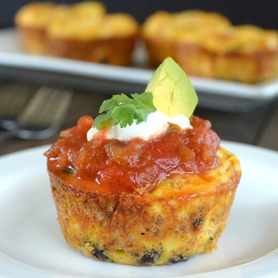 Taco Egg Muffin Cups - Recipe photo by BruCrewLife