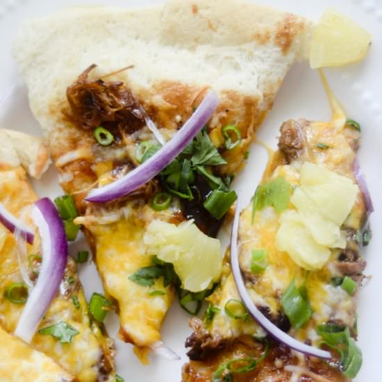 Pulled Pork Pizza - Recipe photo by recipe-diaries
