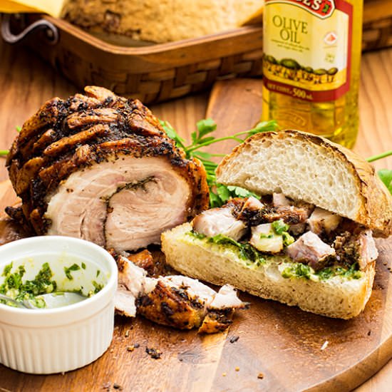 Porchetta Sandwich - Recipe photo by bicil