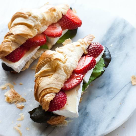 Filled Croissants - Recipe photo by myblueandwhitekitchen