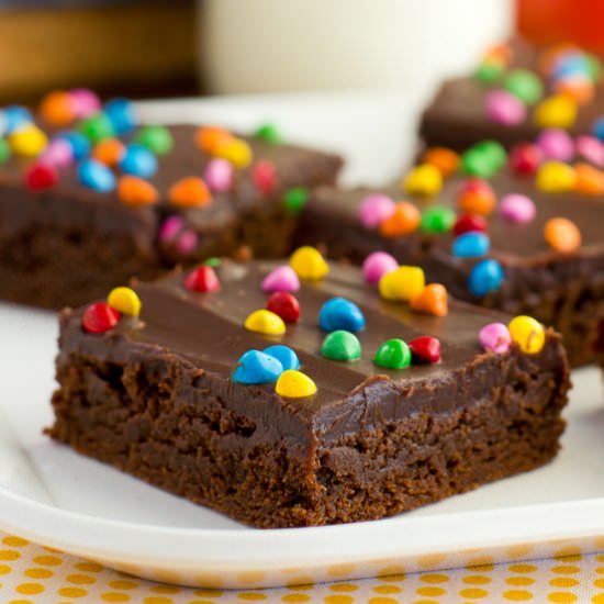 Homemade Cosmic Brownies - Recipe photo by Life Made Simple