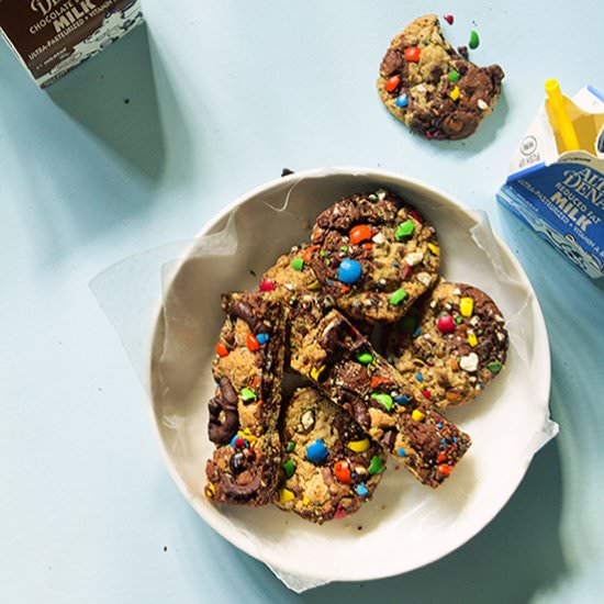 Brownie & Oatmeal Monster Cookies - Recipe photo by BakersRoyale