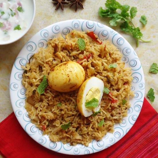 Egg Biryani - Recipe photo by blogexplore