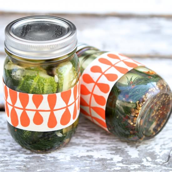 Homemade Dill Pickles - Recipe photo by cinemaandspice