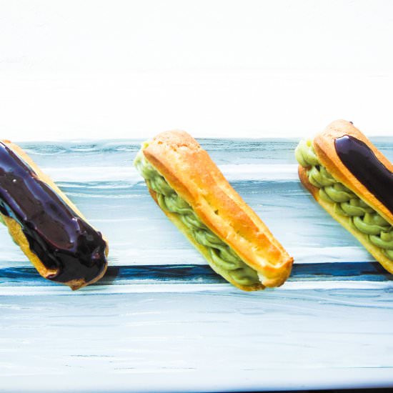 Eclair - Recipe photo by AdiDash
