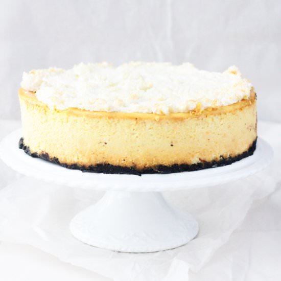 Coconut and Mango Cheesecake - Recipe photo by bayaderka