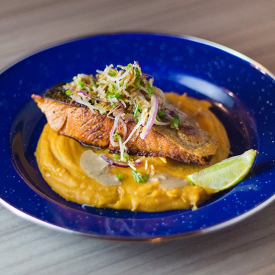 Coconut, Kaffir & Cumin Salmon - Recipe photo by thepinkdumpling