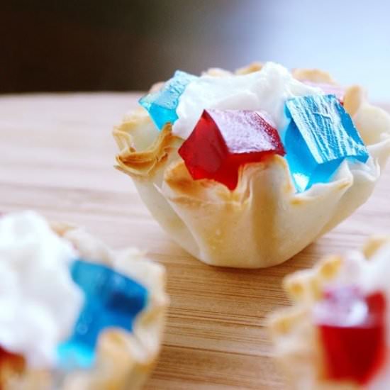 Red White and Blue Bites - Recipe photo by ChicnSavvy