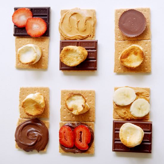 Seven Fun Twists on S'mores - Recipe photo by FrostingandaSmile