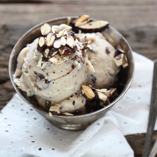 Swiss Almond Dairy Free Ice Cream - Recipe photo by SpunkyCoconut