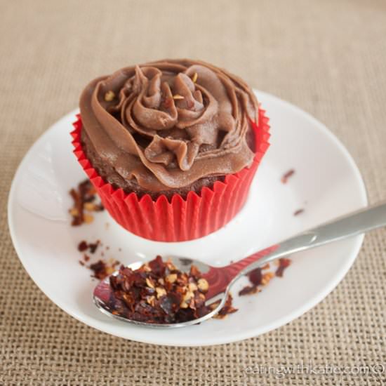 Chilli Chocolate Cupcakes - Recipe photo by eatingwithkatie