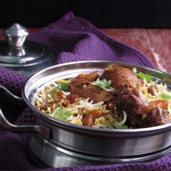 Malabar Chicken/Mutton Biryani - Recipe photo by priya elias