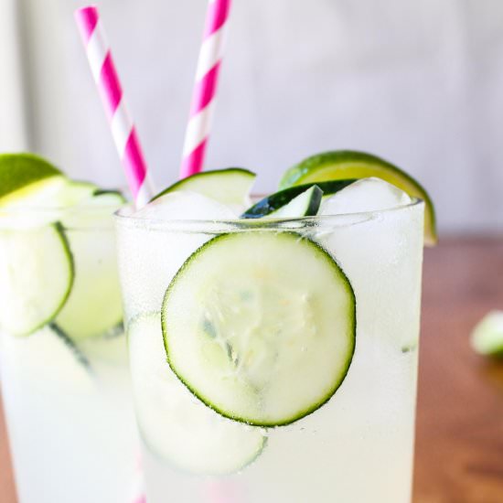 Easy Cucumber Lime Punch - Recipe photo by The Food Charlatan
