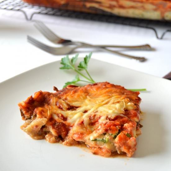 Roasted Eggplant Lasagna - Recipe photo by Fair Robin Revival