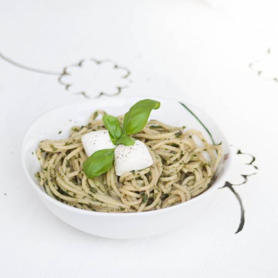 Arugula Pesto - Recipe photo by Kreavida