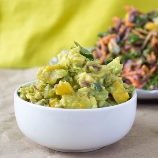 Mango Guacamole Salad - Recipe photo by SweetPotatoSoul