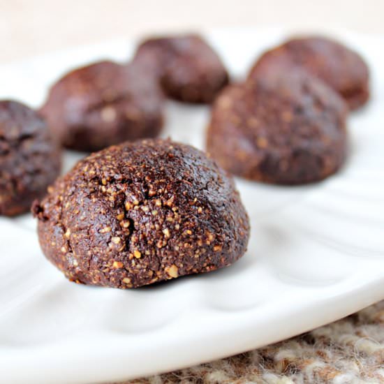 Cashew Chocolate Cookies - Recipe photo by The Gumdrop Button
