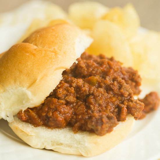 Homemade Sloppy Joes Recipe - Recipe photo by browneyedbaker